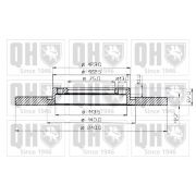 Слика 2 $на Кочионен диск QUINTON HAZELL BDC3266