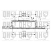 Слика 1 $на Кочионен диск QUINTON HAZELL BDC3500