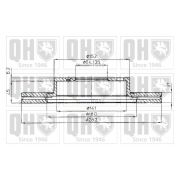 Слика 1 $на Кочионен диск QUINTON HAZELL BDC4313