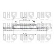 Слика 1 $на Кочионен диск QUINTON HAZELL BDC4382