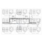 Слика 1 на кочионен диск QUINTON HAZELL BDC4405