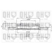 Слика 1 $на Кочионен диск QUINTON HAZELL BDC4592