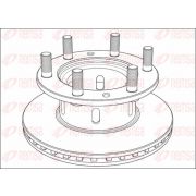 Слика 1 $на Кочионен диск REMSA Heavy Duty Brake Disc NCA1001.20