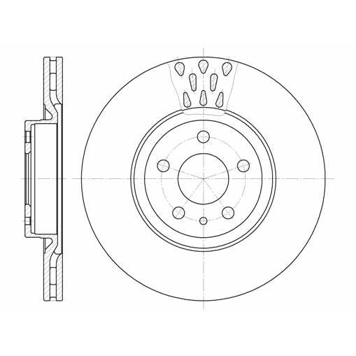 Слика на кочионен диск ROADHOUSE 6316.10 за Alfa Romeo 156 (932) Sportwagon 1.9 JTD - 126 коњи дизел