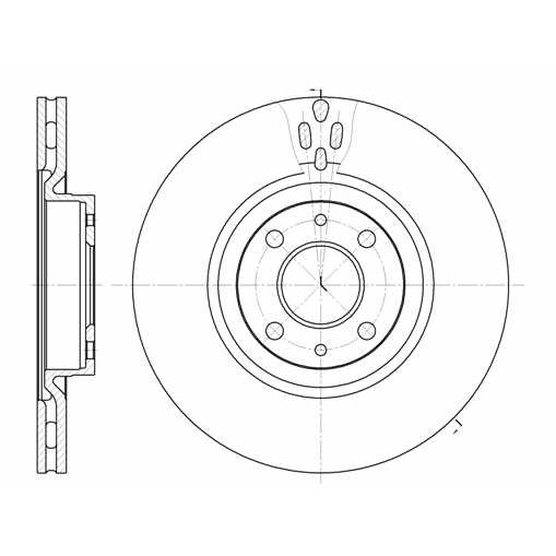 Слика на кочионен диск ROADHOUSE 6316.11 за Fiat Brava 182 2.0 - 154 коњи бензин