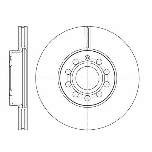 Слика на кочионен диск ROADHOUSE 6648.10 за VW Jetta 3 (1K2) 1.9 TDI - 105 коњи дизел