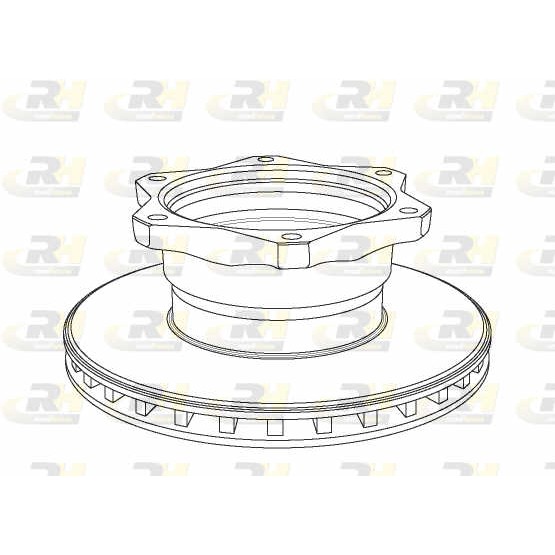 Слика на Кочионен диск ROADHOUSE Heavy Duty Brake Discs NSX1058.20