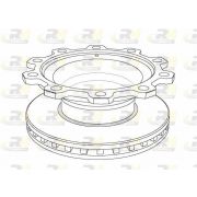 Слика 1 $на Кочионен диск ROADHOUSE Heavy Duty Brake Discs NSX1083.20