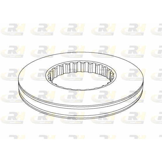 Слика на кочионен диск ROADHOUSE Heavy Duty Brake Discs NSX1146.10 за камион Volvo 8500 - 380 коњи дизел