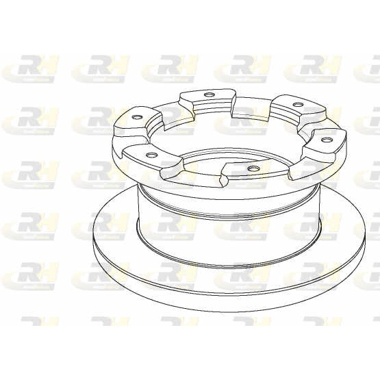 Слика на Кочионен диск ROADHOUSE Heavy Duty Brake Discs NSX1181.10