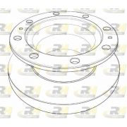 Слика 1 на кочионен диск ROADHOUSE Heavy Duty Brake Discs NSX1206.10