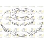 Слика 1 на Кочионен диск ROADHOUSE Heavy Duty Brake Discs NSX1208.20