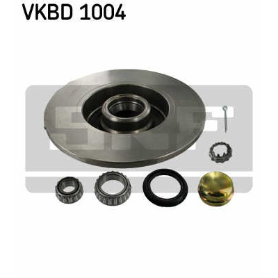 Слика на кочионен диск SKF VKBD 1004 за VW Scirocco (53B) 1.6 - 72 коњи бензин