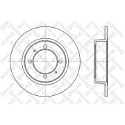 Слика 1 $на Кочионен диск STELLOX 6020-3009-SX