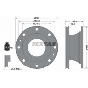 Слика 1 на кочионен диск TEXTAR 93084900