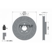 Слика 1 $на Кочионен диск TEXTAR PRO+ 92262105