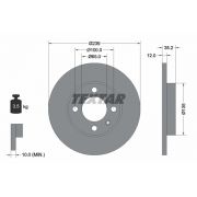 Слика 1 на кочионен диск TEXTAR PRO 92010603