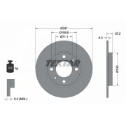 Слика 1 на кочионен диск TEXTAR PRO 92055003