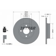 Слика 1 на кочионен диск TEXTAR PRO 92061103