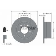 Слика 1 $на Кочионен диск TEXTAR PRO 92076703