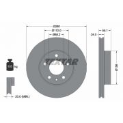 Слика 1 на кочионен диск TEXTAR PRO 92083803