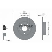 Слика 1 на кочионен диск TEXTAR PRO 92092103