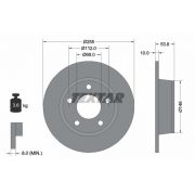 Слика 1 $на Кочионен диск TEXTAR PRO 92104103