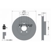 Слика 1 на кочионен диск TEXTAR PRO 92115203