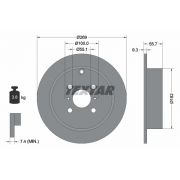 Слика 1 на кочионен диск TEXTAR PRO 92126203