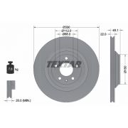 Слика 1 на кочионен диск TEXTAR PRO 92132603