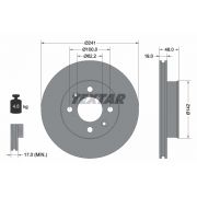 Слика 1 $на Кочионен диск TEXTAR PRO 92134103