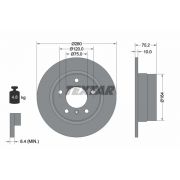 Слика 1 на кочионен диск TEXTAR PRO 92146003