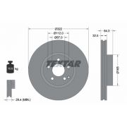 Слика 1 на кочионен диск TEXTAR PRO 92163503