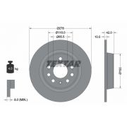 Слика 1 $на Кочионен диск TEXTAR PRO 92167603