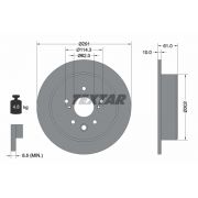 Слика 1 на кочионен диск TEXTAR PRO 92179803