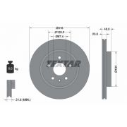 Слика 1 $на Кочионен диск TEXTAR PRO 92187303