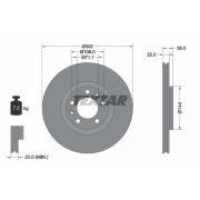 Слика 1 на кочионен диск TEXTAR PRO 92197103