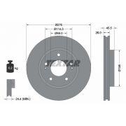 Слика 1 на кочионен диск TEXTAR PRO 92198203