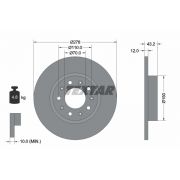 Слика 1 на кочионен диск TEXTAR PRO 92221003