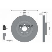 Слика 1 на кочионен диск TEXTAR PRO 92237603