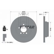 Слика 1 на кочионен диск TEXTAR PRO 92241903