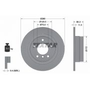 Слика 1 на кочионен диск TEXTAR PRO 92261003