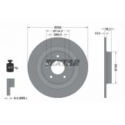 Слика 1 на кочионен диск TEXTAR PRO 92267403