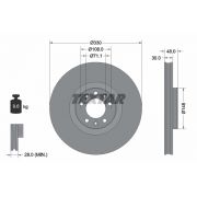 Слика 1 $на Кочионен диск TEXTAR PRO 92283403