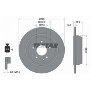 Слика 1 на кочионен диск TEXTAR PRO 93123503