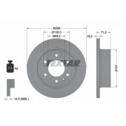 Слика 1 на кочионен диск TEXTAR PRO 93143303