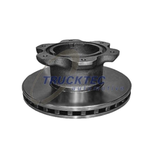 Слика на кочионен диск TRUCKTEC AUTOMOTIVE 02.35.289 за Merdeces Vario Box 613 D, 614 D (668.351, 668.352, 668.353) - 136 коњи дизел