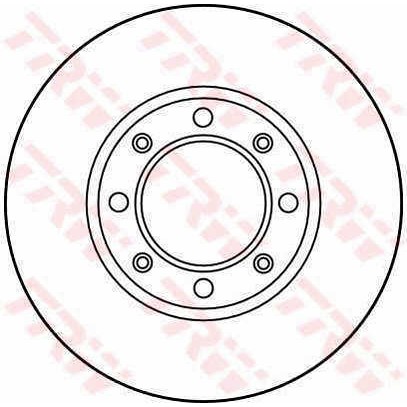 Слика на Кочионен диск TRW DF1300