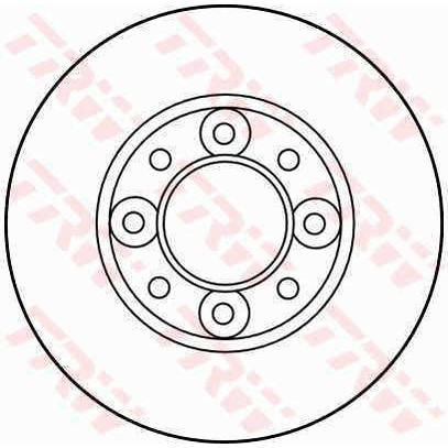 Слика на Кочионен диск TRW DF1308