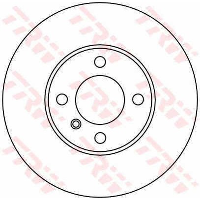 Слика на Кочионен диск TRW DF1553